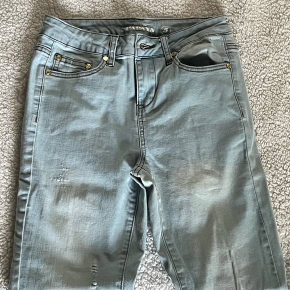 Papaya Jeans Papaya Blue Light Wash Stretch Skinny Jeans Poshmark